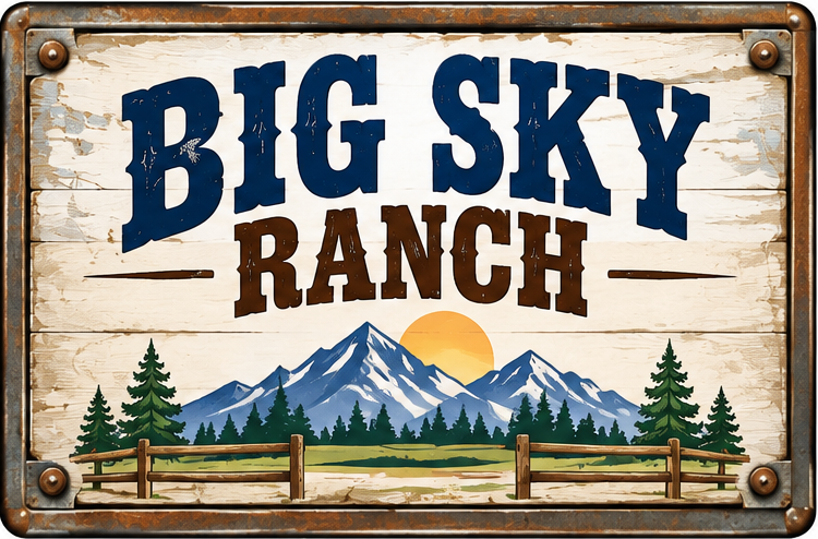 Ranch Sign 2 preview