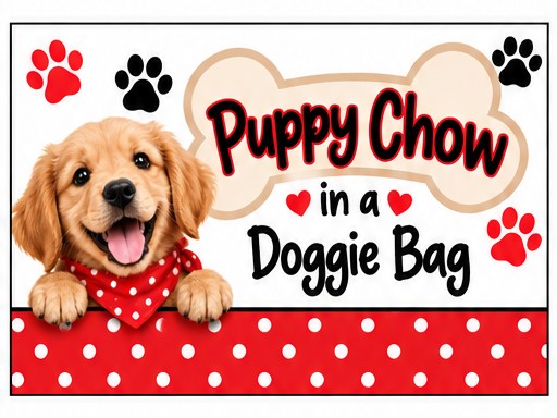 Puppy Chow in a Doggie Bag tag preview