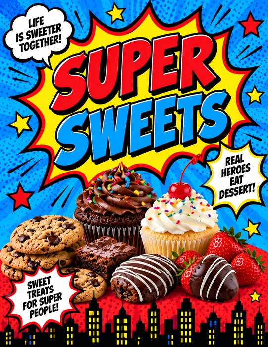 Super Sweets sign preview